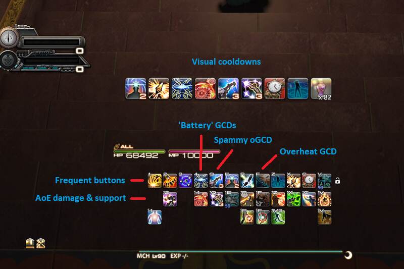 FFXIV Hotbar Layouts and Keybinds Mouse and Keyboard Late to